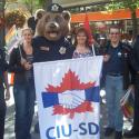 CIU members who attended the 2012 Calgary Pride Parade.