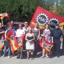PSAC and CIU members who attended the 2012 Calgary Pride Parade.