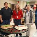 Members of Agriculture Local 30048 in Lethbridge had two custom cakes made to se