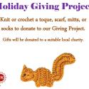 Holiday Giving Project poster.