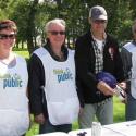 PSAC members at the Prince Albert District Labour Council Labour Day BBQ.