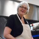 Susan Turner (AGR) chopping onions