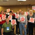 PSAC members at the 2014 SFL Convention.